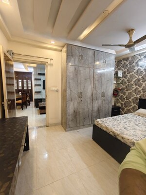 Living Room in 3 BHK Apartment at Shri Krishna Kirti Heights, Mansarovar – for Sale