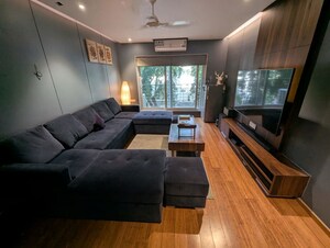 Kitchen in 4 BHK Apartment at Searock 10 North, Kalyani Nagar – for Rent