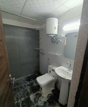 Bathroom in 3 BHK Builder Floor at Rajouri Garden – for Rent
