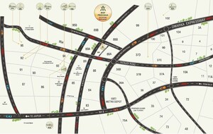 3 BHK Builder Floor – Map Location View at ROF Pravasa, Sector 88a - for Sale