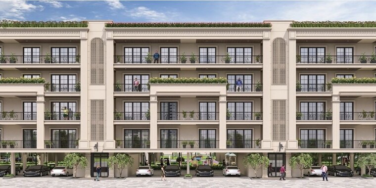 Exterior View, rof-pravasa 3 Bedroom 1848 Sq.Ft. Builder Floor In Sector 88a Gurgaon 10710358