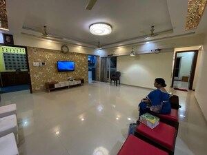 Living Room in 3 BHK Apartment at Paradise Sai Mannat, Kharghar – for Rent