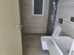 Bathroom in 3 BHK Apartment at Marathon Monte South, Byculla West – for Rent