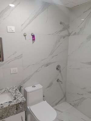 Bathroom in 3 BHK Builder Floor at Sector 23a – for Rent