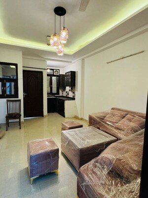 Living Room in 2 BHK Builder Floor at Saket – for Rent