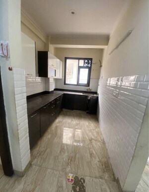 Kitchen in 3 BHK Builder Floor at Rajouri Garden – for Rent