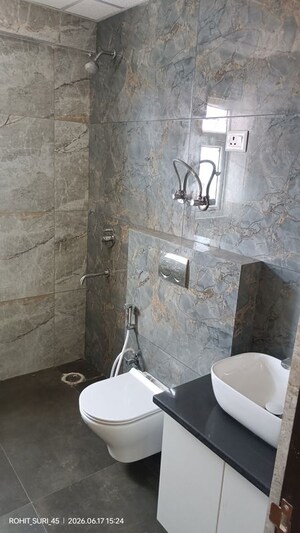 Bathroom in 4 BHK Apartment at Samridhi Luxuriya Avenue, Sector 150 – for Rent