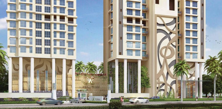 Exterior View, runwal-bliss 3 Bedroom 884 Sq.Ft. Builder Floor In Kanjurmarg East Mumbai 10710495