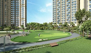 Swimming Pool in 3 BHK Builder Floor at Runwal Bliss, Kanjurmarg East – for Sale