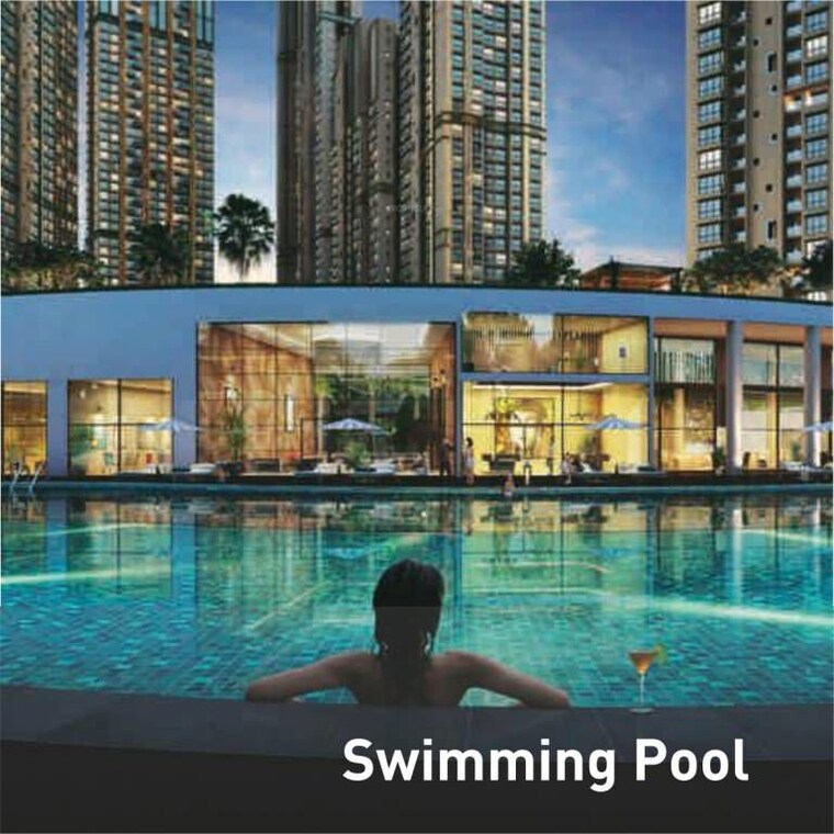 Swimming Pool, runwal-bliss 3 Bedroom 884 Sq.Ft. Builder Floor In Kanjurmarg East Mumbai 10710495