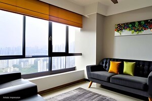 Bedroom in 2 BHK Builder Floor at Arkade Nest, Mulund West – for Sale