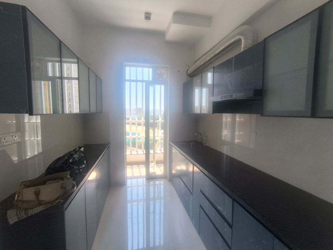 Building Lobby in 3 BHK Apartment at Runwal The Central Park, Chinchwad – for Rent