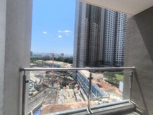 Balcony in 3 BHK Apartment at Runwal The Central Park, Chinchwad – for Rent