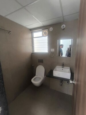 Bathroom in 3 BHK Apartment at Runwal The Central Park, Chinchwad – for Rent