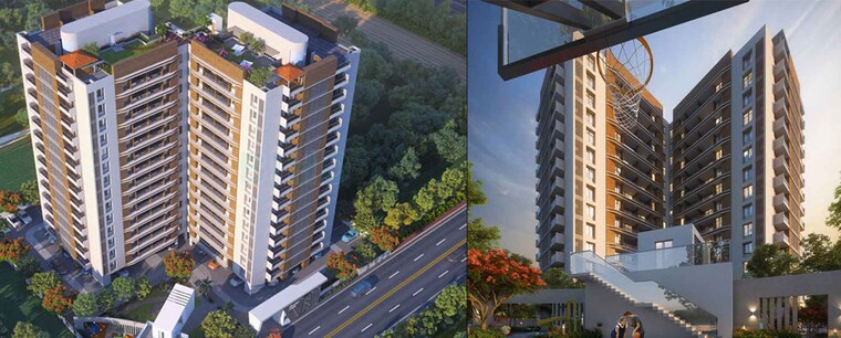 Balcony, choice-goodwill-crescent 3 Bedroom 1520 Sq.Ft. Apartment In Mundhwa Pune 10710538