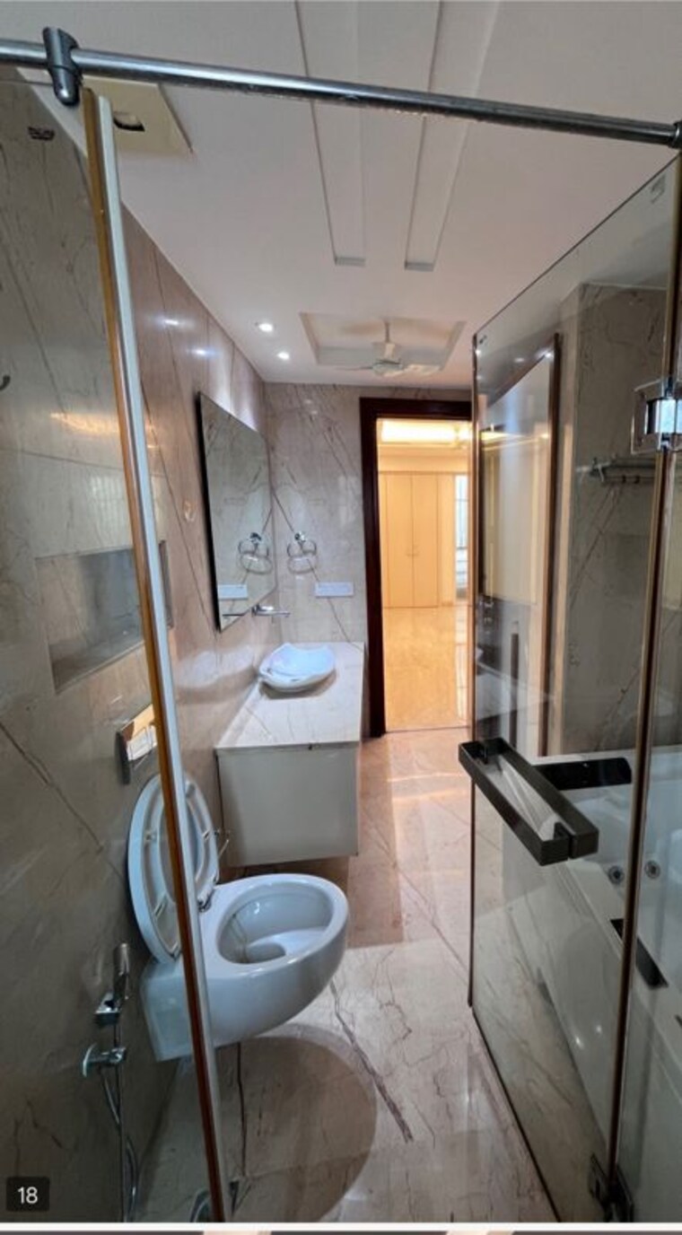 Bathroom, panchsheel park 4 Bedroom 2740 Sq.Ft. Builder Floor In Panchsheel Park Delhi 10710547