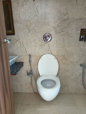 Bathroom in 1 BHK Apartment at Marathon Embryo, Bhandup West – for Sale