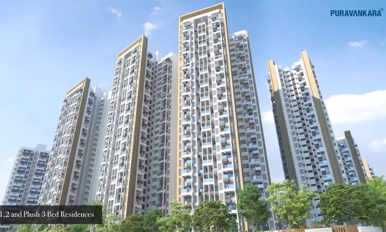 Exterior View, purva-silversands 3 Bedroom 1085 Sq.Ft. Apartment In Mundhwa Pune 10710489