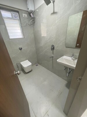 Bathroom in 3 BHK Apartment at Andheri CHS, Andheri West – for Rent