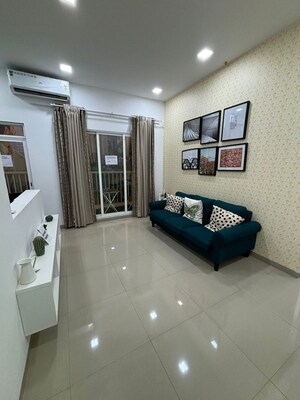 Living Room in 2 BHK Apartment at SB Paradise, Bhandup West – for Sale