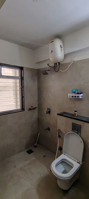 Bathroom in 3.5 BHK Apartment at Lodha Meridian, Kukatpally – for Rent