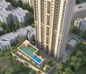 3 BHK Apartment – Exterior View View at Midtown W90, Gauripada - for Rent