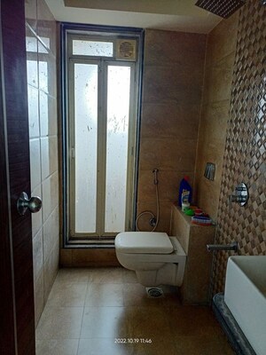 Bathroom in 1 BHK Apartment at Suprabhat CHS Bhandup West, Bhandup West – for Sale