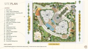 Master Plan in 3 BHK Apartment at Eldeco Terra And Sol, Sector 80 – for Sale