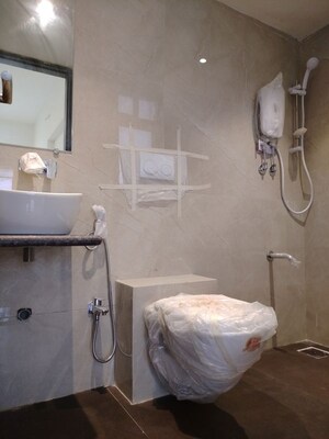 Bathroom in 1 BHK Apartment at Samarth Srishti, Bhandup – for Sale