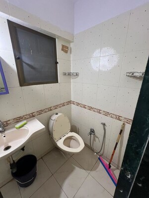 Bathroom in 1 BHK Apartment at Ajmera Bhakti Park, Bhakti Park – for Rent
