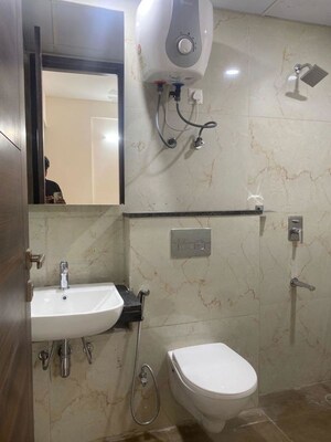Bathroom in 2 BHK Builder Floor at Sector 22b – for Rent