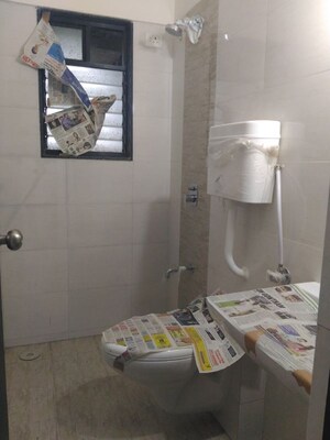 Bathroom in 1 BHK Apartment at Eco Winds, Bhandup West – for Sale