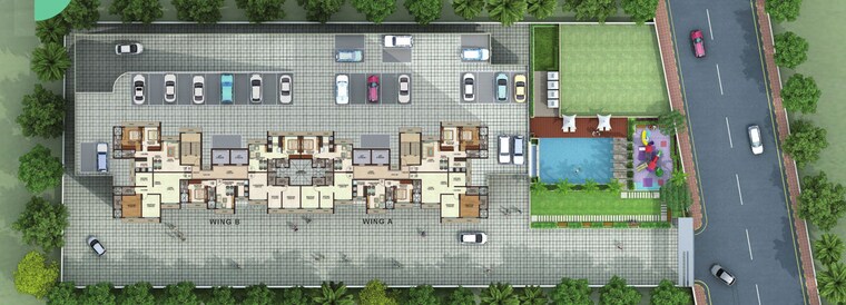 Master Plan, eco-winds 1 Bedroom 394 Sq.Ft. Apartment In Bhandup West Mumbai 10710714