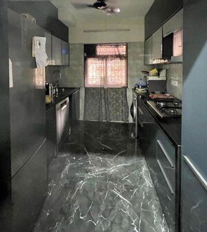 Kitchen in 3 BHK Apartment at Byculla – for Sale