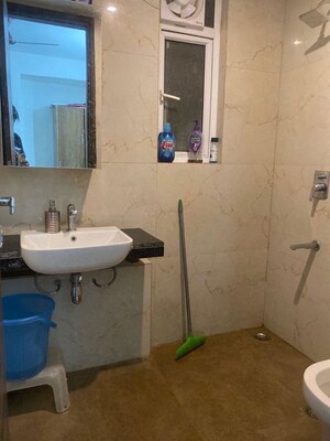 Bathroom in 2 BHK Builder Floor at Sector 21 – for Rent