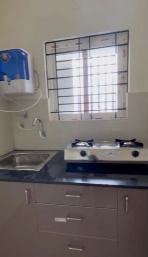 Kitchen in 1 BHK Apartment at Panathur – for Rent