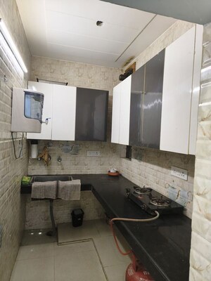 Kitchen in 1 BHK Builder Floor at Ashok Nagar – for Rent
