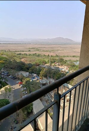 Balcony in 1 BHK Apartment at Lodha Splendora, Ghodbunder Road – for Rent