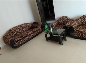 Living Room in 1 BHK Apartment at Lodha Splendora, Ghodbunder Road – for Rent
