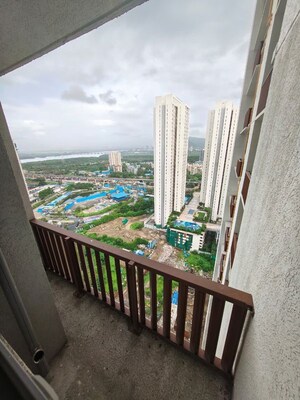 Balcony in 1 BHK Apartment at Lodha Splendora, Ghodbunder Road – for Rent