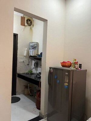Kitchen in 1 RK Apartment at Sector 7 – for Rent