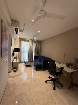 Living Room in 1 BHK Apartment at Hiranandani Regent Hill, Powai – for Rent