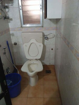 Bathroom in 1 BHK Apartment at Kailash Park, Bhandup West – for Sale