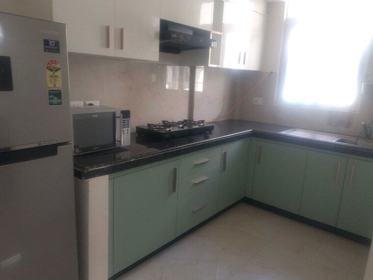 Kitchen, sector 21 1 Bedroom 950 Sq.Ft. Builder Floor In Sector 21 Gurgaon 10710801