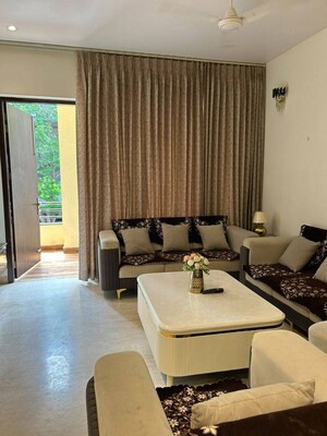 Living Room in 3 BHK Apartment at Godrej Habitat, Sector 3 – for Sale