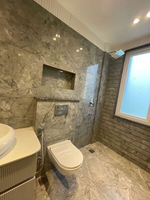 Bathroom in 4 BHK Builder Floor at Sector 23 – for Rent