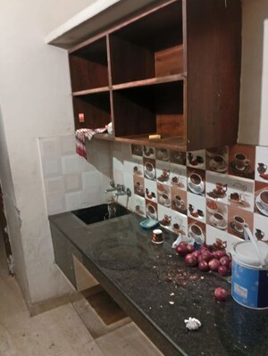 Kitchen in 1 RK Independent House at Sector 9 Panchkula – for Rent