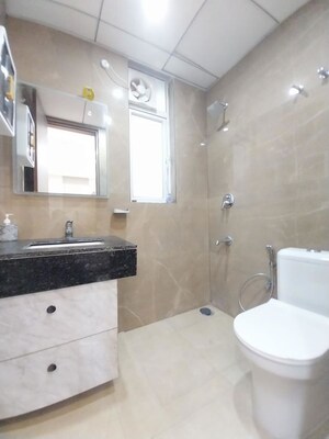 Bathroom in 3 BHK Builder Floor at Sector 21 – for Rent