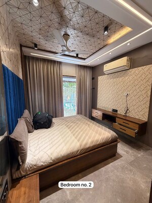 Bedroom in 3 BHK Apartment at Kaustubh Usha Colony CHS, Malad West – for Rent