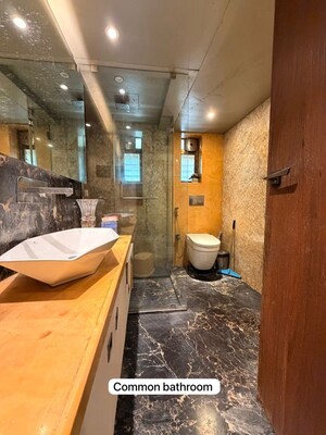 Kitchen in 3 BHK Apartment at Kaustubh Usha Colony CHS, Malad West – for Rent